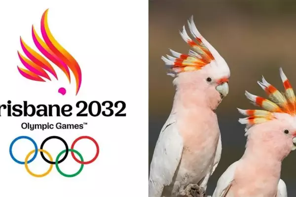 Логотип летних Олимпийских игр 2032 года в Брисбене (Австралия)